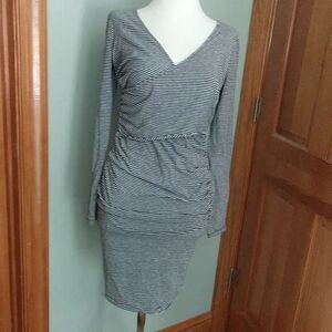Leith Stretchy Cotton Dress Size Medium
